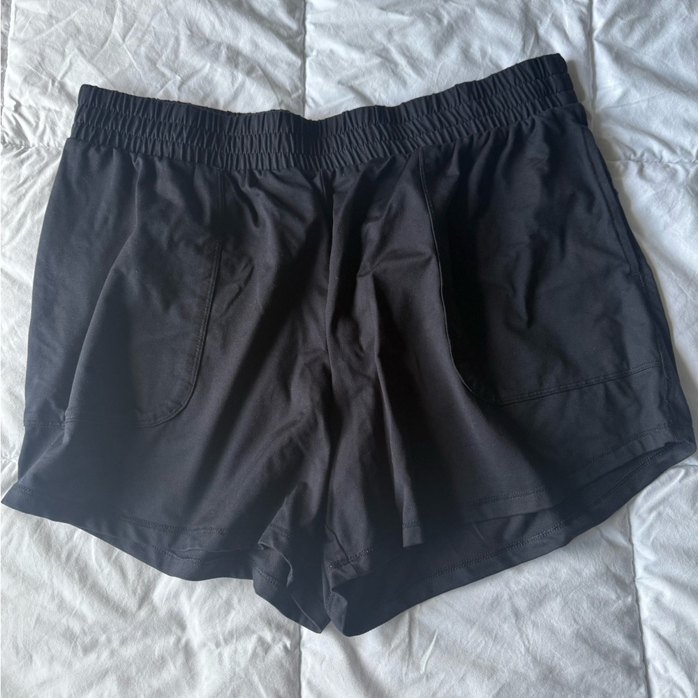 All in Motion Women's Black Athletic Shorts